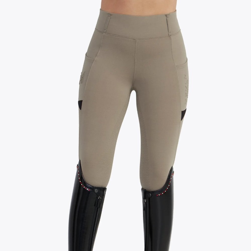 Maximilian Equestrian Tech Riding Leggings 2.0 (Beige), Size XL